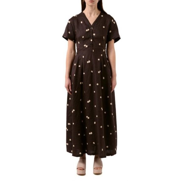 NWT Aspesi Cotton Empire Dress - Picture 2 of 5